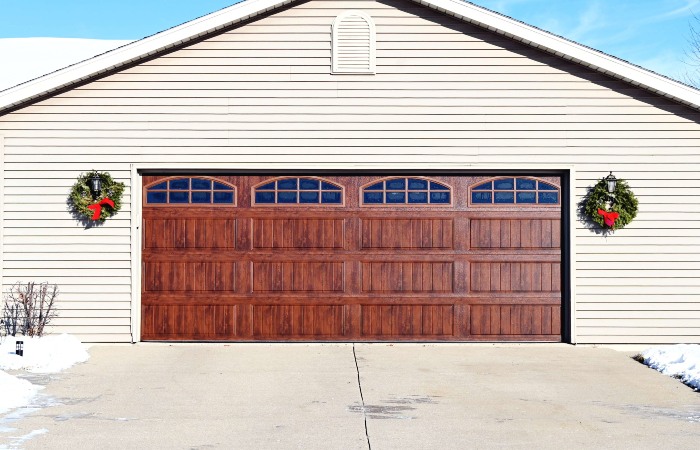 wooden-garage-doors Garage Door Maintenance in San Jose, CA